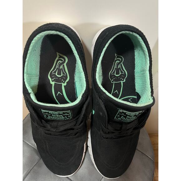 NIKE SB STEFAN JANOSKI MAX Suede Skate Shoes 8M/9.5W/41EUR Glow Green - Picture 9 of 12